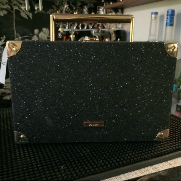 ALDO EMBELLISHED BOOMBOX Purse - Picture 7 of 14